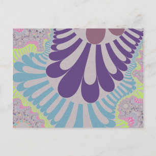 Grey Rainbow Loop Postcard