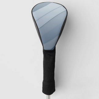 Grey rectangles fitted together golf head cover