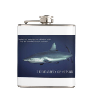 Grey Reef Shark in Yap Micronesia Giant Coffee Mug Hip Flask