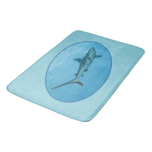 Grey Reefshark, Yap Island - Photographic design Bath Mat