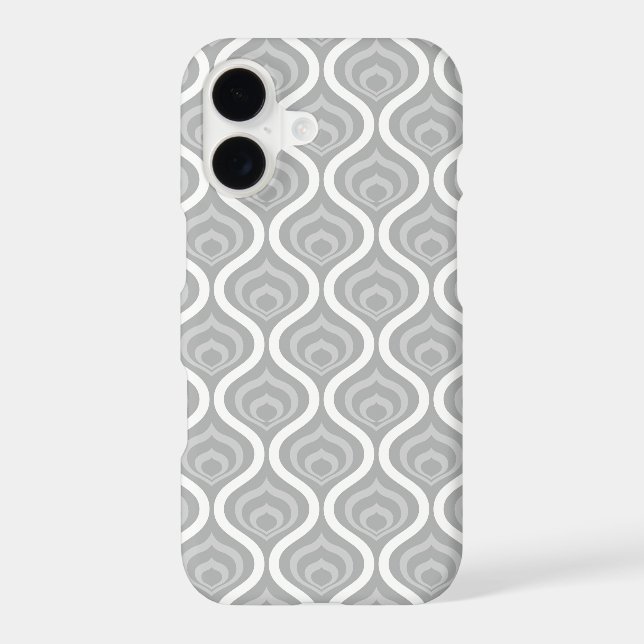 Grey Retro Waves (Back)