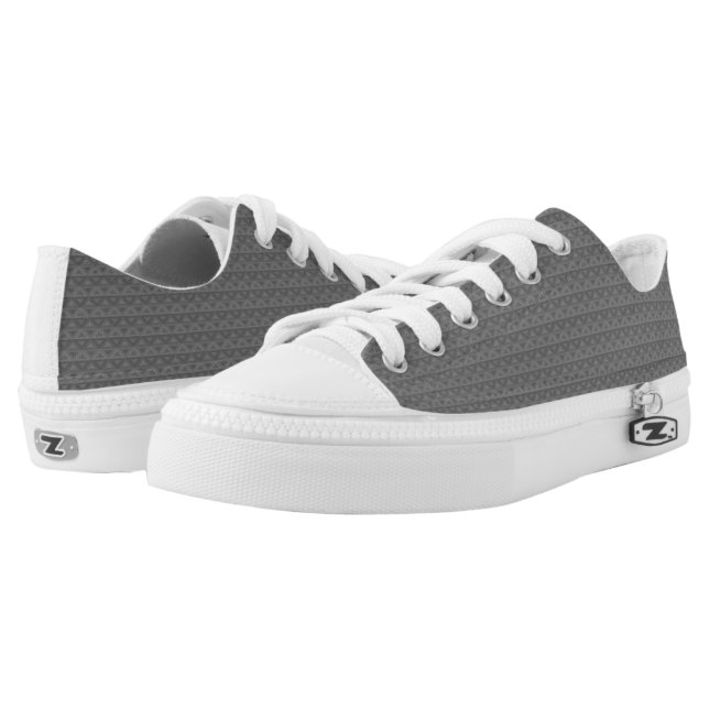 Grey Rhombus™ M/W Low Top Shoes (Pair)
