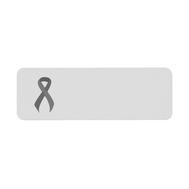 Grey Ribbon Support Awareness (Front)