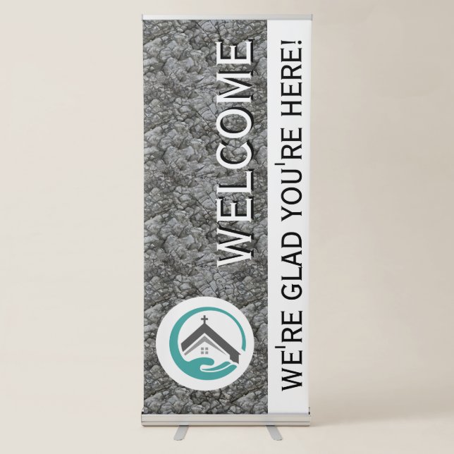 Grey Rock Church Retractable Banner (Front)