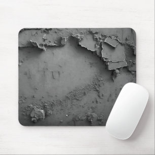 Grey Rustic Design Mouse Mat