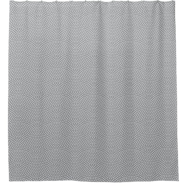 Grey Same Komon (shark skin) Shower Curtain (Front)