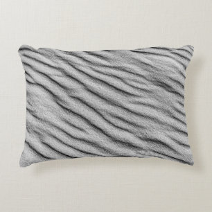 Grey sand decorative cushion
