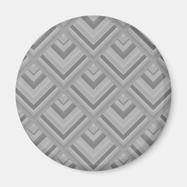 Grey scale pattern magnet (Front)