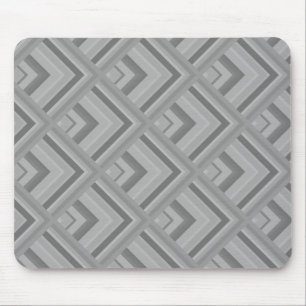 Grey scale pattern mouse mat