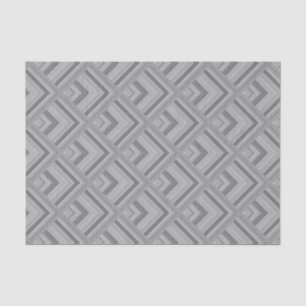 Grey scale pattern tissue paper