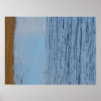 Grey seabird left poster