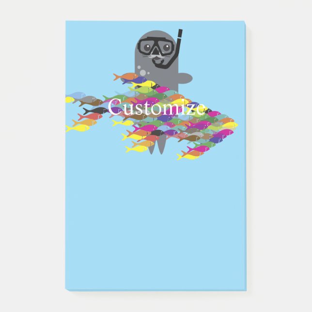 Grey Seal Thunder_Cove Post-it Notes (Front)