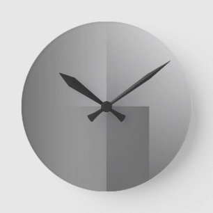 grey shades clock