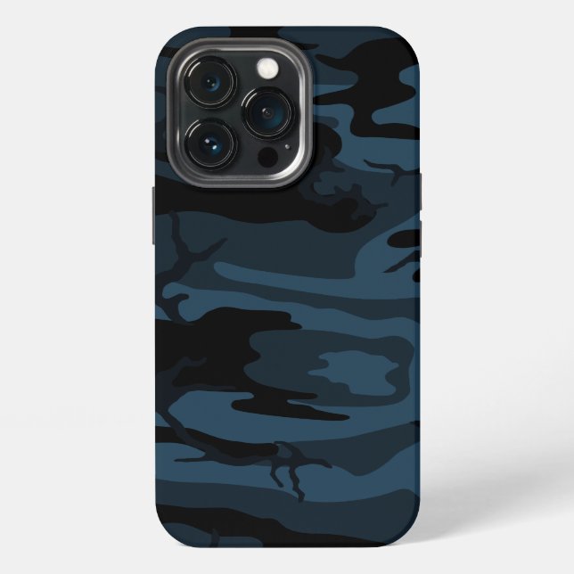 Grey Shadow Camo iPhone Case (Back)