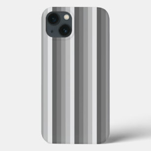 Grey shadow stripes Case-Mate iPhone case