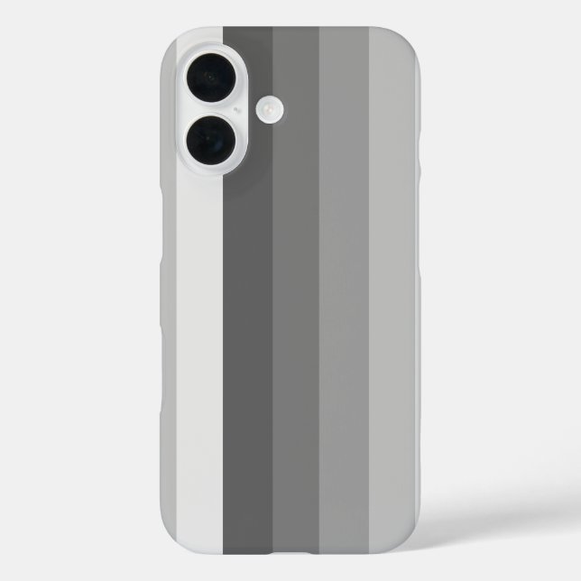 Grey shadow stripes Case-Mate iPhone case (Back)