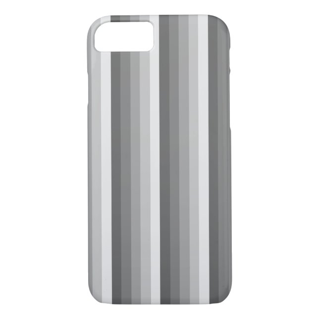 Grey shadow stripes Case-Mate iPhone case (Back)