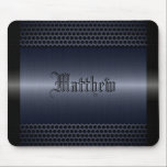 Grey Shiny Stainless Steel Metal Look Mouse Mat<br><div class="desc">Grey Shiny Stainless Steel Metal Look. Please Select Customise. Remove or change Information prior to purchase. Design is available on other products.</div>