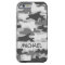 Grey Silver Camo Camouflage Personalised Name