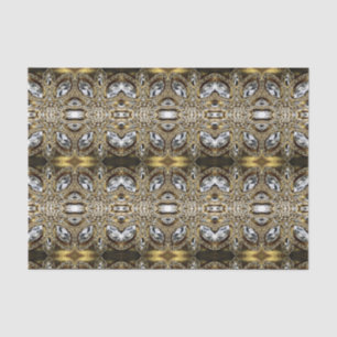 grey silver gold and black art deco pattern tissue paper