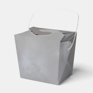 Grey Sky Take Out Favour Box