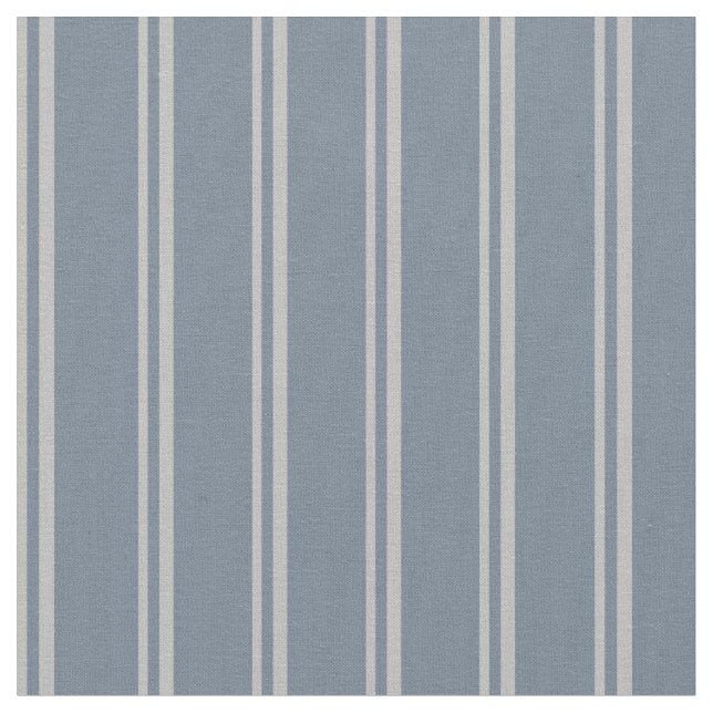 Grey & Slate Grey Stripes/Lines Pattern Fabric (Close Up)