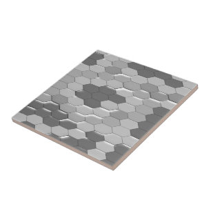 Grey Snakeskin Design Tile