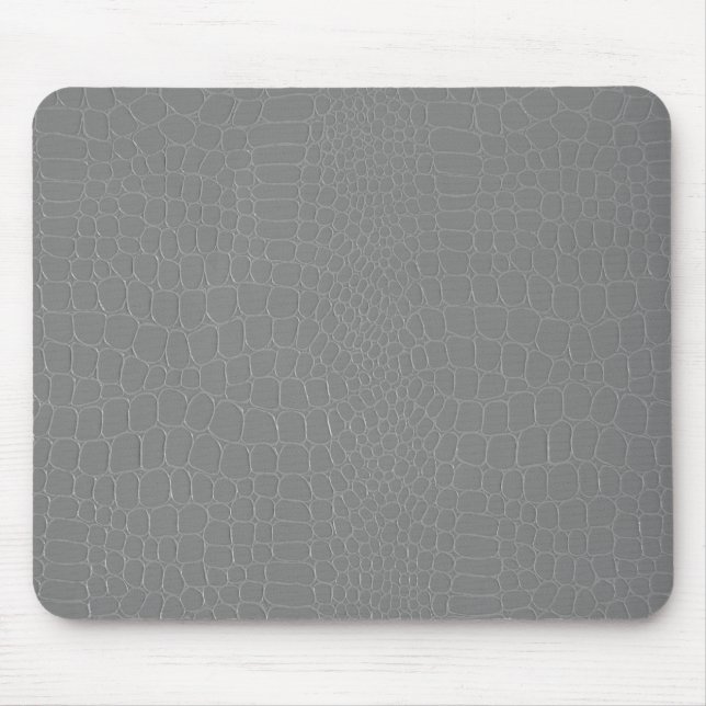 Grey Snakeskin Mouse Mat (Front)