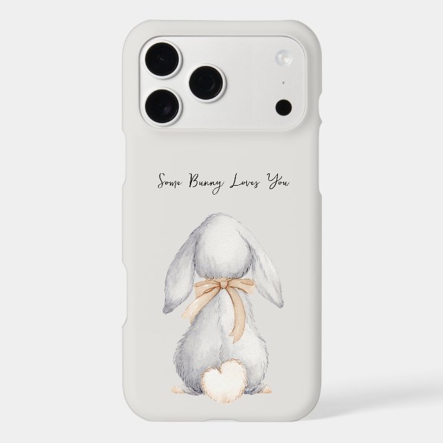 Grey Some Bunny Loves You (Back)