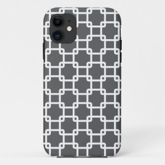 Grey Square Link Barely There iPhone 5 Case