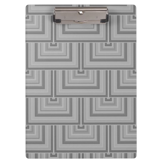 Grey square scales clipboard (Front)