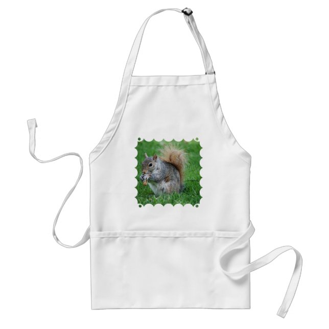 Grey Squirrel Apron (Front)