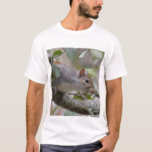 Grey Squirrel Keeping Watch T-Shirt