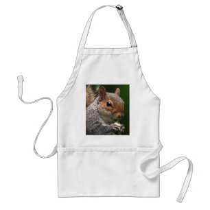 Grey Squirrel Standard Apron
