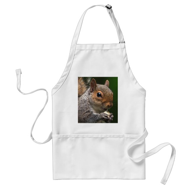 Grey Squirrel Standard Apron (Front)
