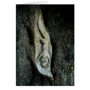 Grey Squirrel Tree Carving