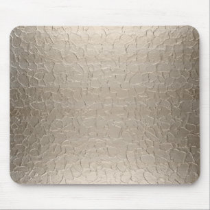 Grey Stainless Steel Metal Mouse Mat