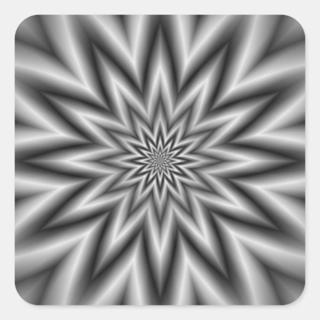 Grey Star Sticker (Front)