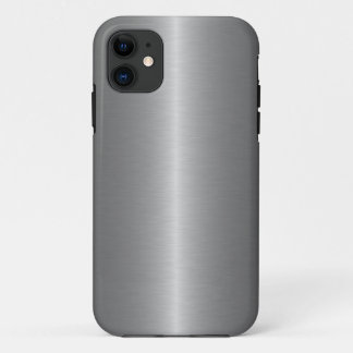 Grey Steel iPhone 11 Case