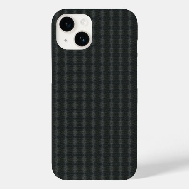 Grey steel seamless pattern Case-Mate iPhone case (Back)