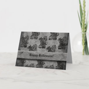 Grey Stone Gargoyles Card