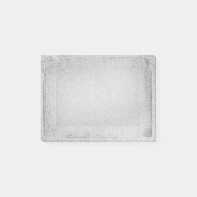 Grey Stone Texture Old Paper Looking Post-it Notes (Front)