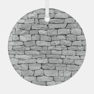 Grey stone wall, abstract background. glass tree decoration