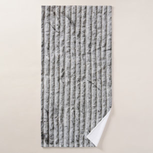 Grey stone wall texture. Texture of stone wall wit Bath Towel
