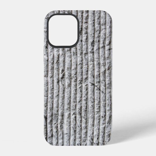 Grey stone wall texture. Texture of stone wall wit iPhone Case (Back)