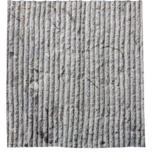 Grey stone wall texture. Texture of stone wall wit Shower Curtain