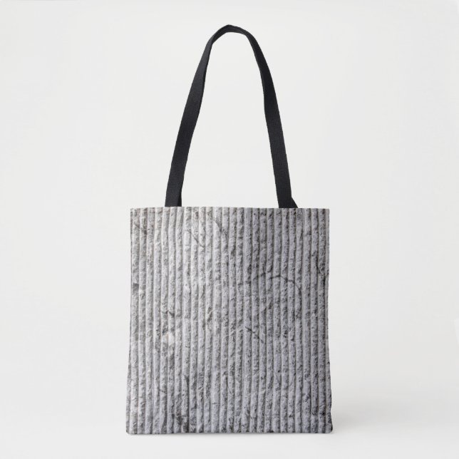 Grey stone wall texture. Texture of stone wall wit Tote Bag (Front)