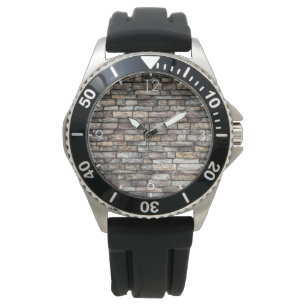 Grey Stone Wall Watch