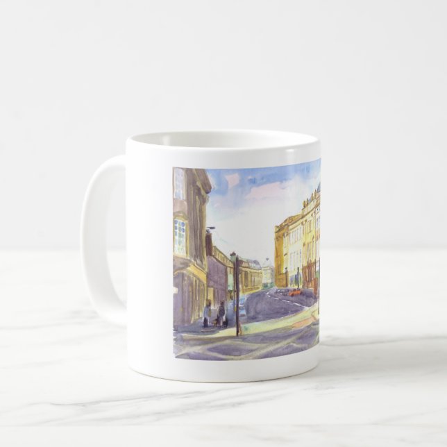 Grey Street,Newcastle mug (Front Left)