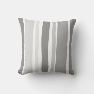 Grey Stripe Cushion